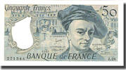 Frankreich 50 Francs Quentin de La Tour, 1982, UNZ-, Fayette:67.8 -