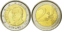 Spanien 2 Euro UNZ, Bi-Metallic, KM:1047 -