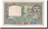 Frankreich 20 Francs 1941-05-08, SS+, Fayette:12.14, KM:92b -