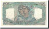 Frankreich 1000 Francs 1949-11-03, VZ, Fayette:41.29, KM:130b -
