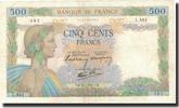 Frankreich 500 Francs 1940-07-25, SS+, Fayette:32.5, KM:95a -