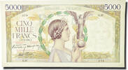Frankreich 5000 Francs Victoire, 1938-10-13, E.37, VZ -