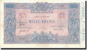 Frankreich 1000 Francs 1917–08–31, VZ, Fayette:36.31, KM:67g -