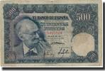 Spanien 500 Pesetas Geldschein, 1951-11-15, KM:142a, SS -