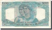 Frankreich 1000 Francs 1 000 F 1945-1950 ''Minerve et Hercule'', 1945-04-12 -