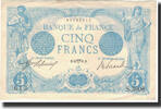 Frankreich 5 Francs 5 F 1912-1917 ''Bleu'', VZ, Fayette:2.22, KM:70 -