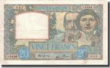 Frankreich 20 Francs 20 F 1939-1942 ''Science et Travail'', 1941-10-30, SS+ -