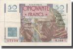 Frankreich 50 Francs 50 F 1946-1951 ''Le Verrier'', 1950-08-24, VZ -