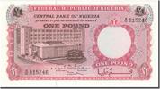 Nigeria 1 Pound Geldschein, KM:8, UNZ -
