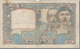 Frankreich 20 Francs 20 F 1939-1942 ''Science et Travail'', 1942-01-08, SGE -
