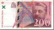 Frankreich 200 Francs 200 F 1995-1999 ''Eiffel'', SS, Fayette:75.3a -