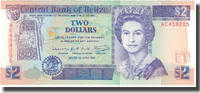 Belize 2 Dollars Geldschein, 1991-06-01, KM:52b, UNZ -