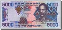 Sierra Leone 5000 Leones Geldschein, 2002-02-01, KM:27A, UNZ -