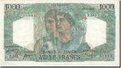 Frankreich 1000 Francs Minerve et Hercule, 1950-06-29, P.665, SS+ -