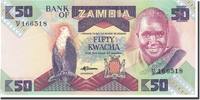 Sambia 50 Kwacha Geldschein, Undated (1986-1988), KM:28a, UNZ -