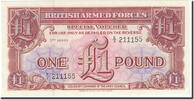 Großbritannien 1 Pound Geldschein, Undated (1956), KM:M29, UNZ -