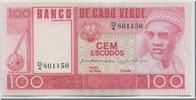 Cape Verde 100 Escudos Geldschein, 1977-01-20, KM:54a, UNZ -