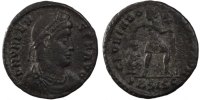 Nummus Valens, Siscia, Kupfer, SS+, Cohen:11 -