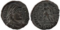 Nummus Valens, Siscia, Kupfer, VZ, Cohen:47 -