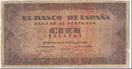 Spanien 100 Pesetas Geldschein, 1938-05-20, KM:113a, SGE -