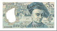 Frankreich 50 Francs Quentin de La Tour, Undated (1981), UNZ -