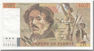 Frankreich 100 Francs Delacroix, Undated (1984), UNZ, Fayette:69.8a -
