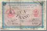 Frankreich 1 Franc Lure, 1917-08-21, Chambre de Commerce, GE -