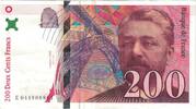 Frankreich 200 Francs SS, Fayette:75.4a, KM:159b -