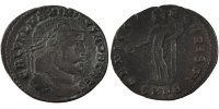 Follis Münze, Maximinus II, Nicomedia, SS, Kupfer, Cohen:45 -
