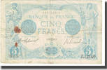 Frankreich 5 Francs 1916-07-10, S, Fayette:F2.39, KM:70 -
