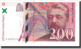 Frankreich 200 Francs Eiffel, BRUNEEL, BONARDIN, VIGIER, VZ -