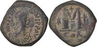 Follis Justinian II, First Reign 685-695, Second reign 705-711