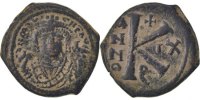 Half Follis Maurice Tiberius 582-602