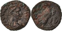 Tetradrachm Münze, Claudius II (Gothicus), Alexandria, SS, Kupfer -