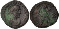 Tetradrachm Münze, Gallienus, Alexandria, SS, Kupfer, Sear:4628 -