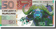Australien Tourist Banknote Geldschein, 50 NUMISMAS, UNZ -