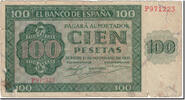 Spanien 100 Pesetas Geldschein, 1936-11-21, KM:101a, SGE -