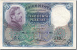Spanien 50 Pesetas Geldschein, 1931-04-25, KM:82, VZ -