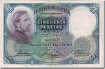 Spanien 50 Pesetas Geldschein, 1931-04-25, KM:82, SS+ -