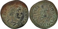 Tetrassarion Münze, Gordian III, Tetrassaria, Hadrianopolis, SS+, Kupfer -