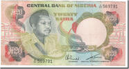Nigeria 20 Naira Geldschein, KM:18c, SS -