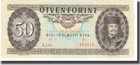 Ungarn 50 Forint Geldschein, 1989-01-10, KM:170h, VZ -
