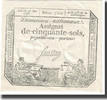 Frankreich 50 Sols 1793-05-23, UNZ, KM:A70a -