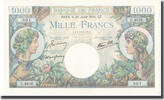 Frankreich 1000 Francs Commerce et Industrie, 1944-07-20, UNZ -