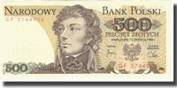 Polen 500 Zlotych Geldschein, 1988-12-01, KM:145a, UNZ -