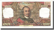 Frankreich 100 Francs Corneille, 1968-05-02, S, Fayette:65.22, KM:149c -