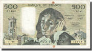 Frankreich 500 Francs Pascal, 1981-06-04, S, Fayette:71.24, KM:156e -