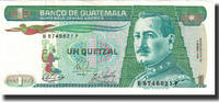 Guatemala 1 Quetzal Geldschein, 1989-01-04, KM:66, UNZ -