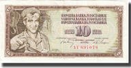 Jugoslawien 10 Dinara Geldschein, 1968-05-01, KM:82b, UNZ -