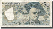 Frankreich 50 Francs Quentin de La Tour, SS, Fayette:67.2, KM:152a -